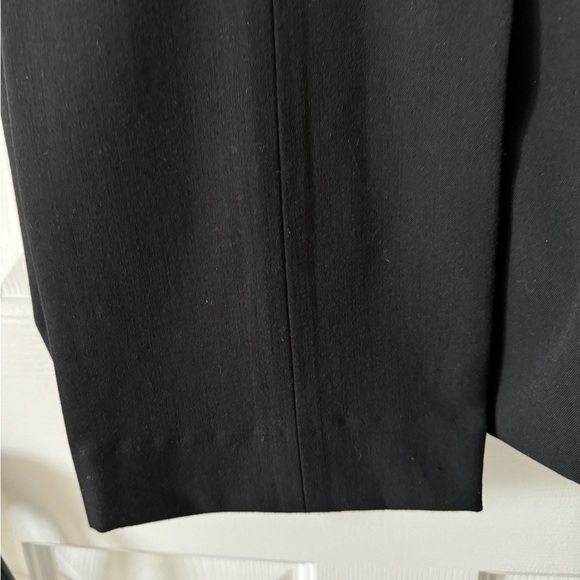 RALPH LAUREN DESIGNER BLACK WOOL PANTS. SIZE 8 NWOT - Picture 5 of 6